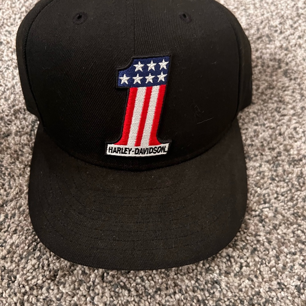 Harley-Davidson Black and Gray Cap by New Era